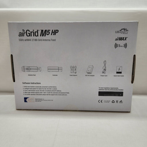Ubiquiti Ag-hp-5g27 Us Ubiquiti Airgrid M5 High Power 23dbi