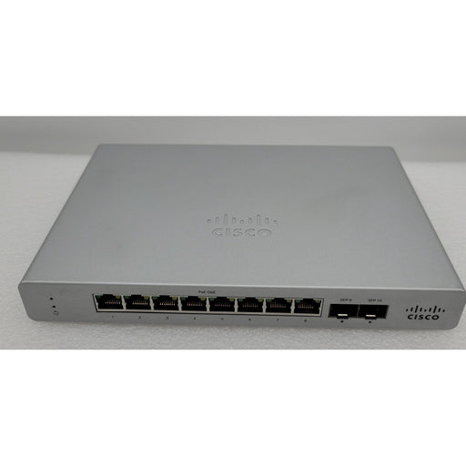 Cisco Meraki Ms120-8Lp-Hw 8-Port Gbe Poe+ Unclaimed Switch