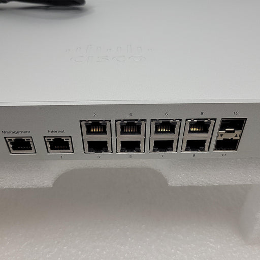 Cisco Meraki Mx100-Hw Mx Series 8X Ge 2X 1Ge Sfp Firewall Unclaimed