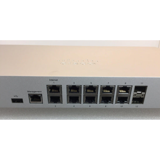 Cisco Meraki Mx84-Hw Cloud Managed Security Appliance Unclaimed Firewall
