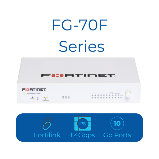 Fortinet FG-70F-BDL-809-12 Firewall 1 Year FortiCare Premium and FortiGuard Enterprise Protection Fortinet Firewall