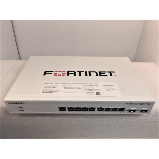 Fortinet Fortiswitch Fs-108E-Fpoe 8-Port Poe+ Layer 2 Switch