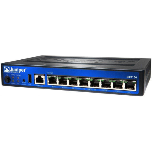 Juniper Srx100H2 Srx100 Series 700 Mbps 8X Fe Services Gateway Firewall