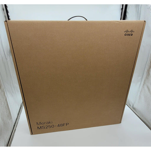 New Cisco Meraki Ms250-48Fp-Hw 48-Port Gbe Poe+ Unclaimed Switch