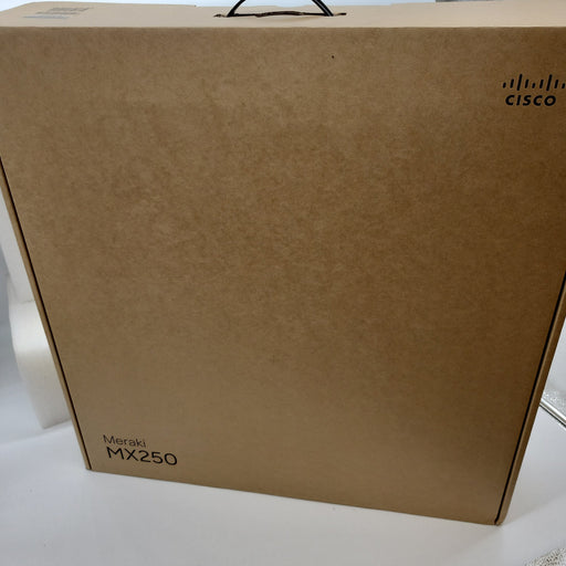 New Cisco Meraki Mx250-Hw Unclaimed 8X 1Ge Sfp 10X 10Ge Sfp+ Firewall
