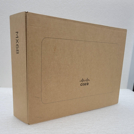 New Cisco Meraki Mx68-Hw 450 Mbps 10X 1Ge (2X 1Gbe Poe+) Lan Unclaimed Firewall W/Ac