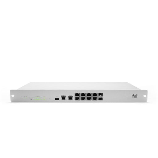 New Unclaimed Cisco Meraki Mx100-Hw 8X 1Ge 2X Sfp Lan Firewall