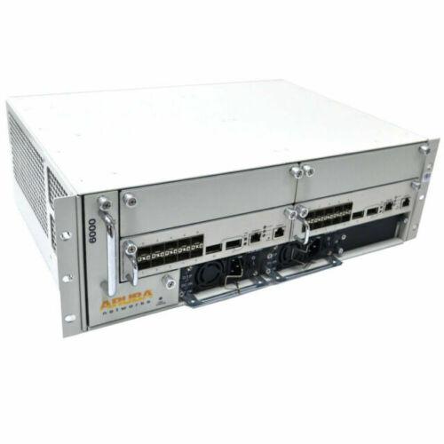 New Aruba 6000-Base-2Psu-400 Mobility Controller Wireless