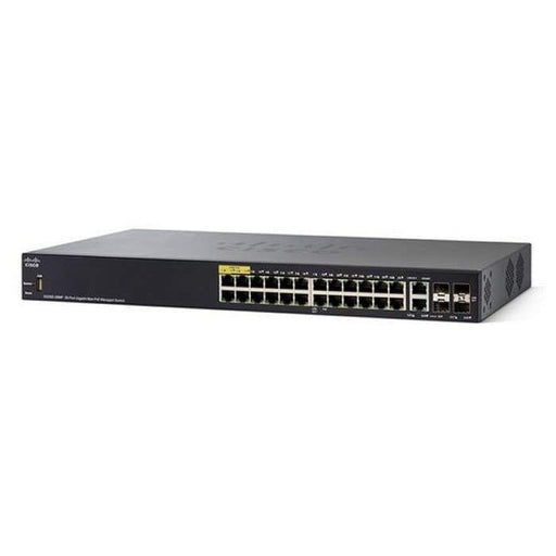 New Cisco Sg350-28P-K9 Small Business 350 24-Port Poe Switch