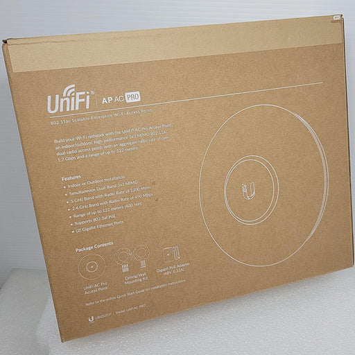 New Ubiquiti Uap-Ac-Pro Unifi 802.11Ac Dual Radio Pro Access Point Uap-Ac-Pro-Us