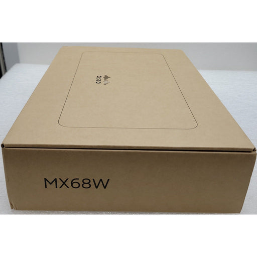 New Unclaimed Cisco Meraki Mx68W-Hw 600 Mbps 2X 1Ge 10X Firewall