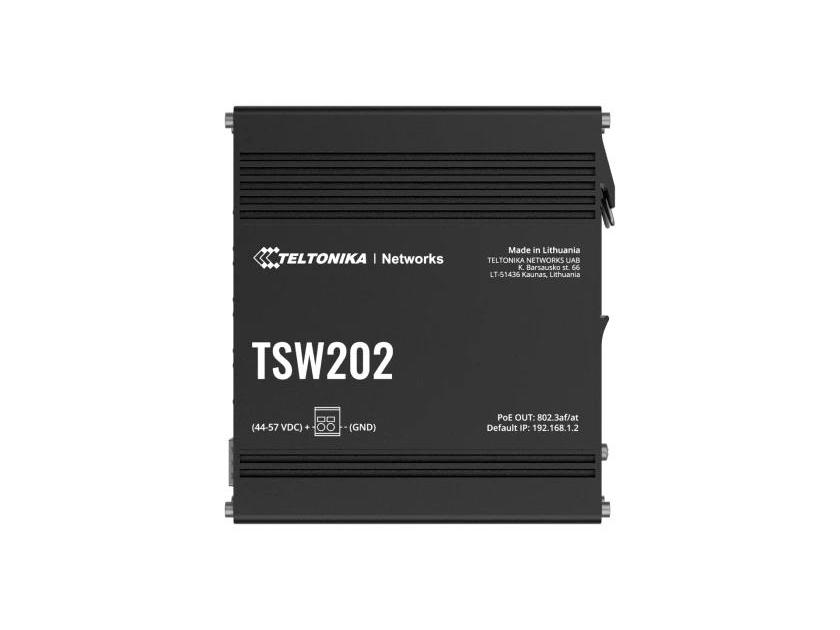 Teltonika TSW202000000 PoE+ L2 managed Switch 8 GbE, 2 SFP ports