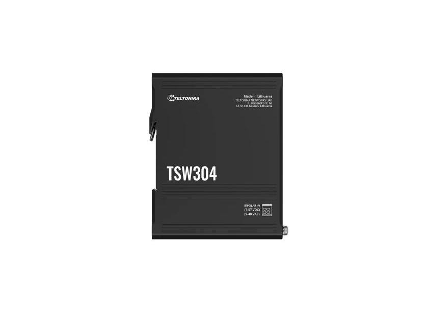 Teltonika TSW304000000 DIN Rail Switch 4 GbE ports