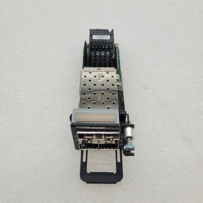 Used Brocade Icx7400-4X10Gf 4-Port 10Gb Sfp+ Switch Expansion Module