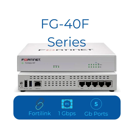 Fortinet FG-40F-3G4G-BDL-950-12 1 Year FortiCare Premium and FortiGuard Unified Threat Protection (UTP) Fortinet