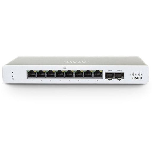 Cisco Meraki Ms130 - 8p - hw Poe + 120w 2 Sfp Ports Switch