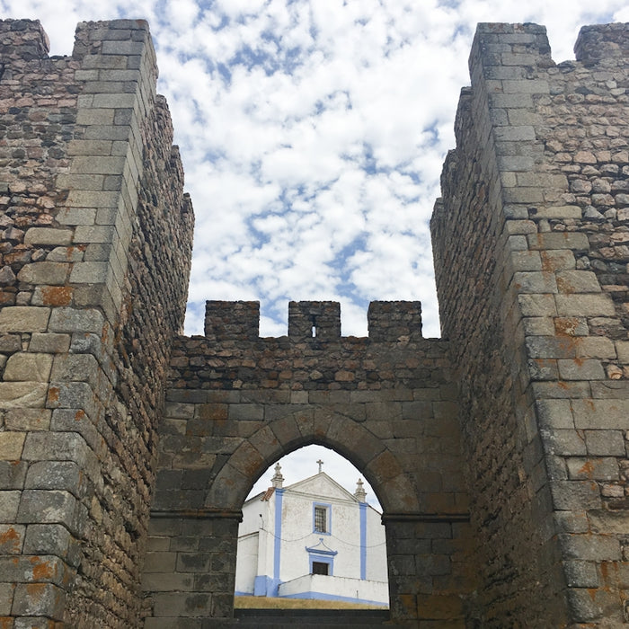 brown stone structure