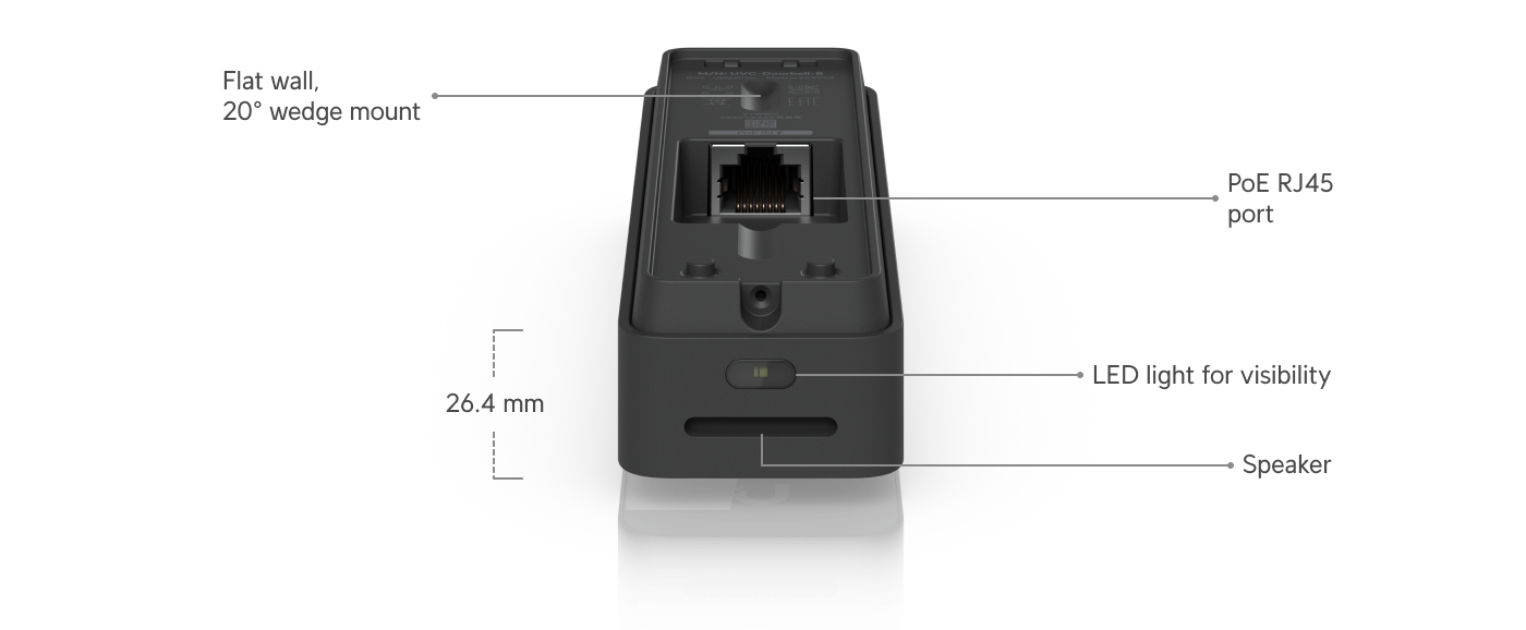 Ubiquiti UVC-Doorbell-Lite-W UniFi Video Camera Doorbell Lite White - official Ubiquiti image 25