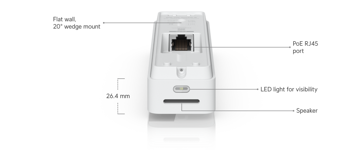 Ubiquiti UVC-Doorbell-Lite-W UniFi Video Camera Doorbell Lite White - official Ubiquiti image 23