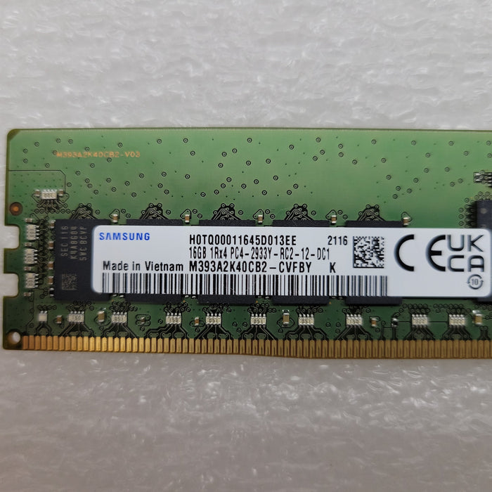 Hpe P03051-091 16Gb Single Rank X4 Ddr4-2933 Registered Smart Memory Server