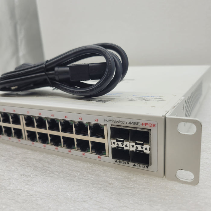 Fortinet FS-448E-FPOE 48-Port Managed Full PoE FortiSwitch