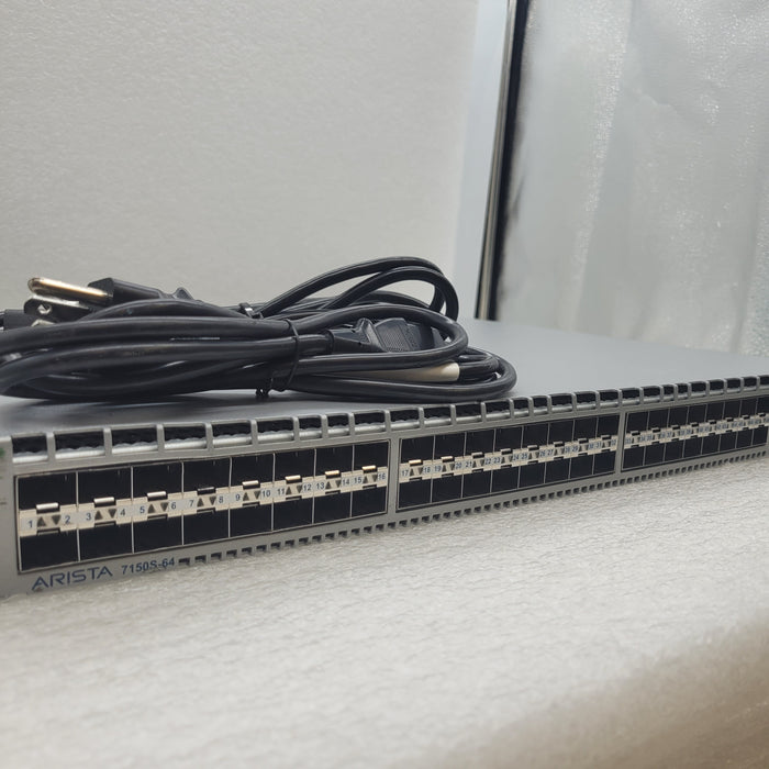 Arista DCS-7150S-64-CL-R 48-Port Back-to-Front Airflow (HPC) Switch
