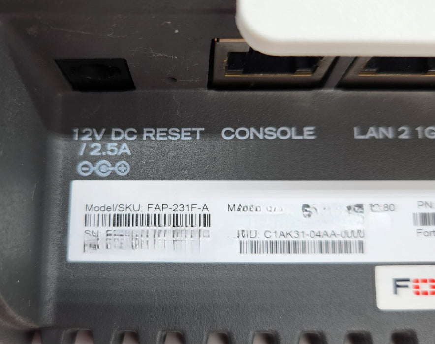Fortinet FAP-U231F-A WIFI 6 Wireless Access Point