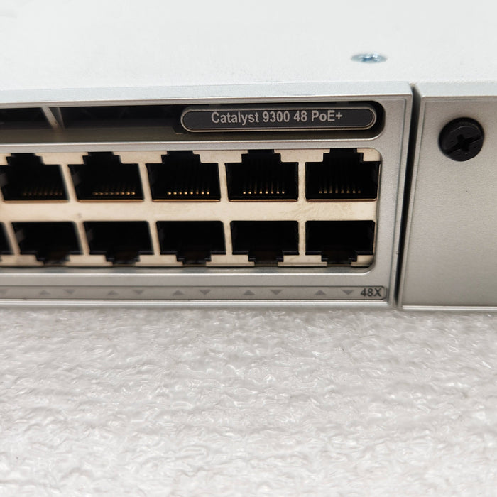 Cisco C9300-48P-E 48-Port Poe+ Modular Switch