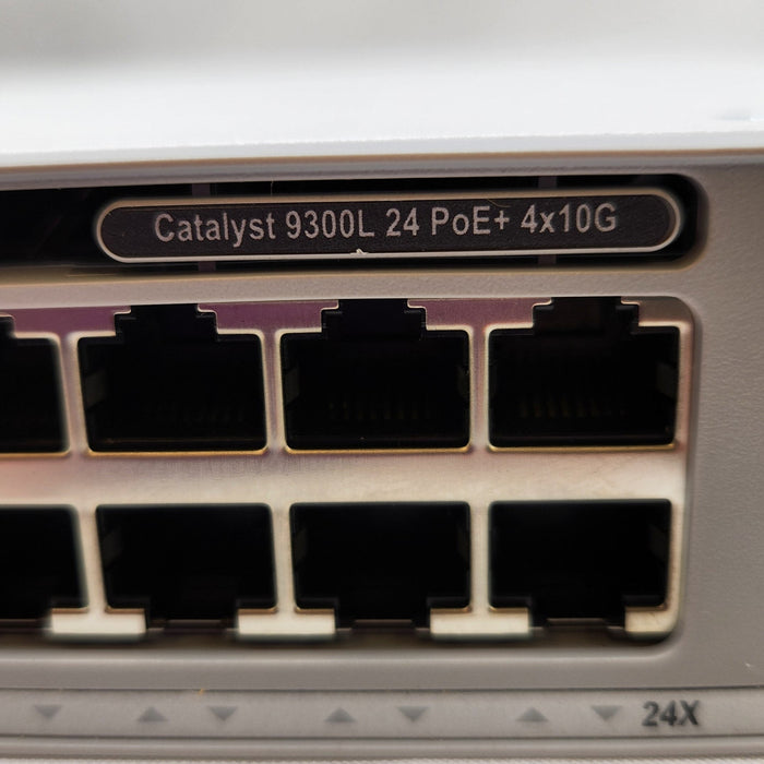 Cisco C9300L-24P-4X-E 24X Gbe Poe+ 4X 1Ge Sfp Switch Switches