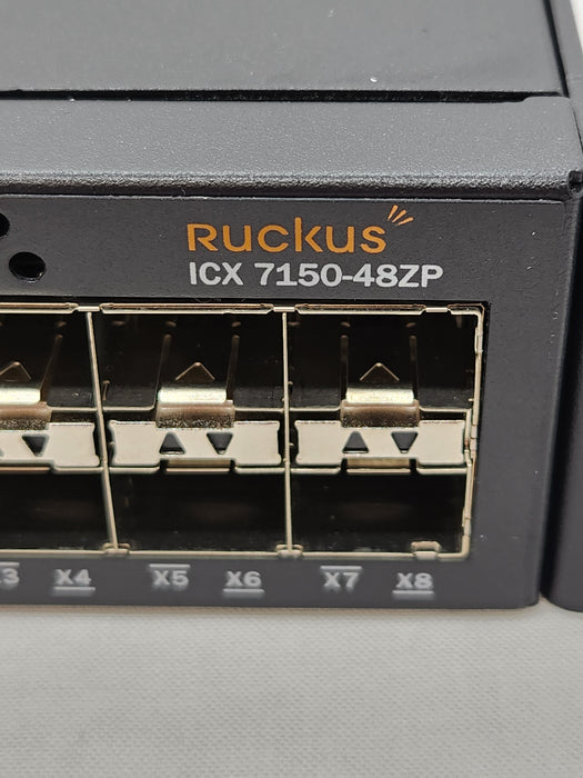 Ruckus Icx7150-48Zp-E2X10G Icx7150 16 X 2 Poh + 32X1G (Poe+)+2 10G Switch Switches
