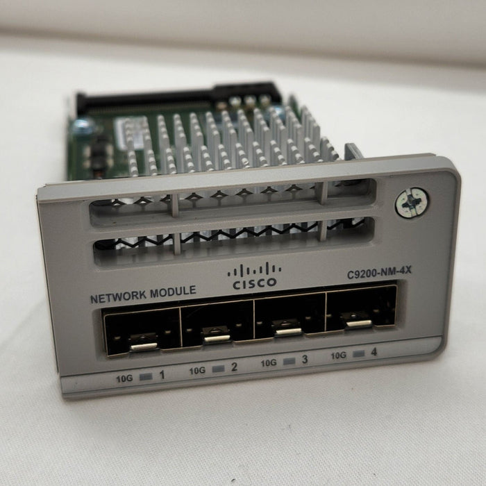 Cisco C9200-nm-4x Catalyst 9200 Series 4x 10ge Sfp + Switch