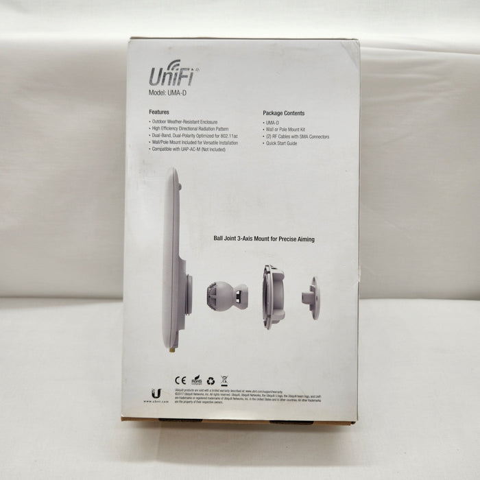 New Ubiquiti Uma-d Unifi Directional Dual-band Antenna For