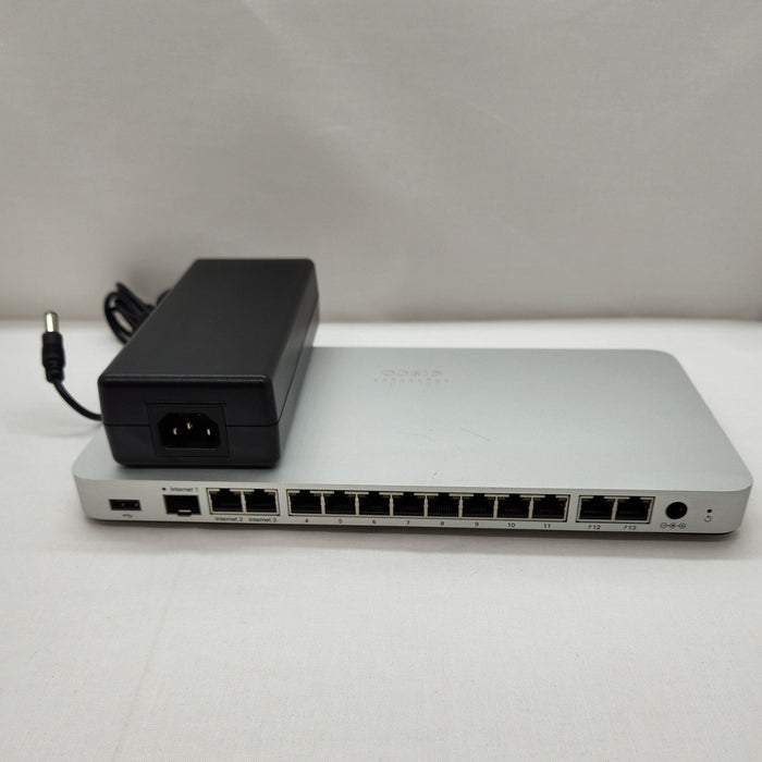 Cisco Meraki MX75 network security and SD-WAN appliance