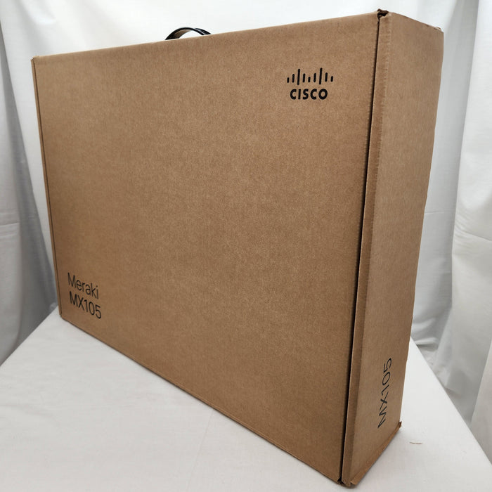 New Cisco Meraki MX105-HW Network Security MX Firewall Appliance  Unclaimed