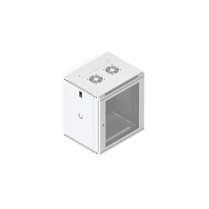 Ubiquiti UACC-Rack-12U-Wall-450-P 12U Wall-Mount Rack Cabinet Perforated Door 450mm - official Ubiquiti image 11