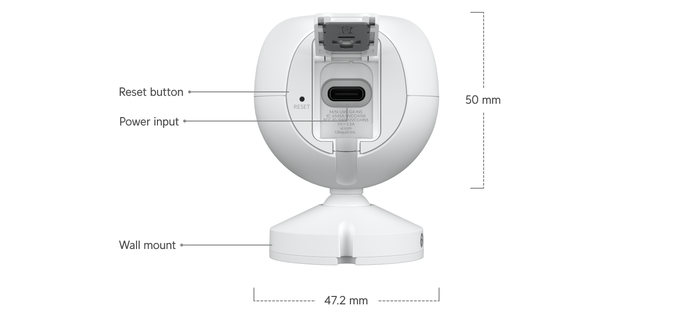 Ubiquiti UVC-G4-INS-US UniFi Video Camera G4 Instant US - official Ubiquiti image 10