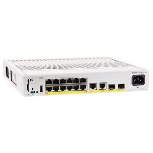 Cisco C9200Cx - 12P - 2X2G - A 12 - Port Poe + L3 Compact Switch Advantage Switches