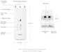 Ubiquiti AF-2X 2.4GHz airFiberX PtP 500Mbps+ Radio ROW - official Ubiquiti image 4