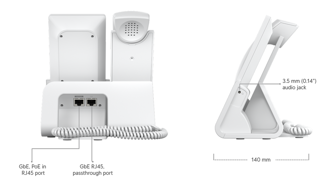Ubiquiti UTP-Touch-White-U UniFi Talk Phone Touch (Unlocked) White - official Ubiquiti image 13