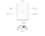 Ubiquiti U7-Pro-Wall UniFi WiFi 7 Wall-Mount Access Point - official product image 12