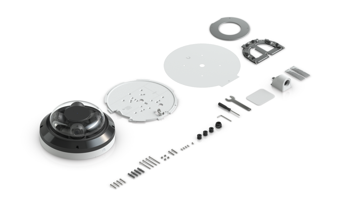 Ubiquiti UVC-AI-MS-4-W AI Multi Sensor 4 White - official Ubiquiti image 3