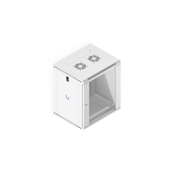 Ubiquiti UACC-Rack-12U-Wall-450-G 12U Wall-Mount Rack Cabinet Glass Door 450mm - official Ubiquiti image 12