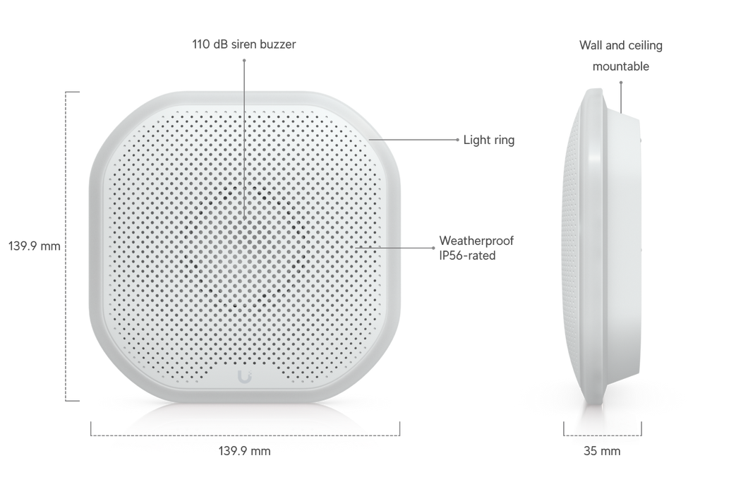 Ubiquiti USL-Siren-US SuperLink Siren US - official Ubiquiti image 12