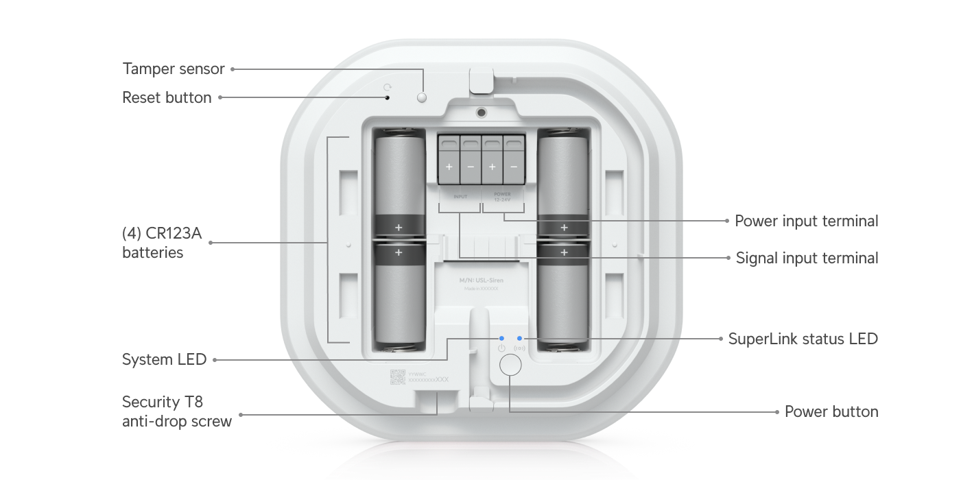 Ubiquiti USL-Siren-US SuperLink Siren US - official Ubiquiti image 13