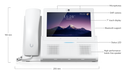 Ubiquiti UTP-TouchMax-White-U UniFi Talk PhoneTouch Max (Unlocked) White - official Ubiquiti image 14