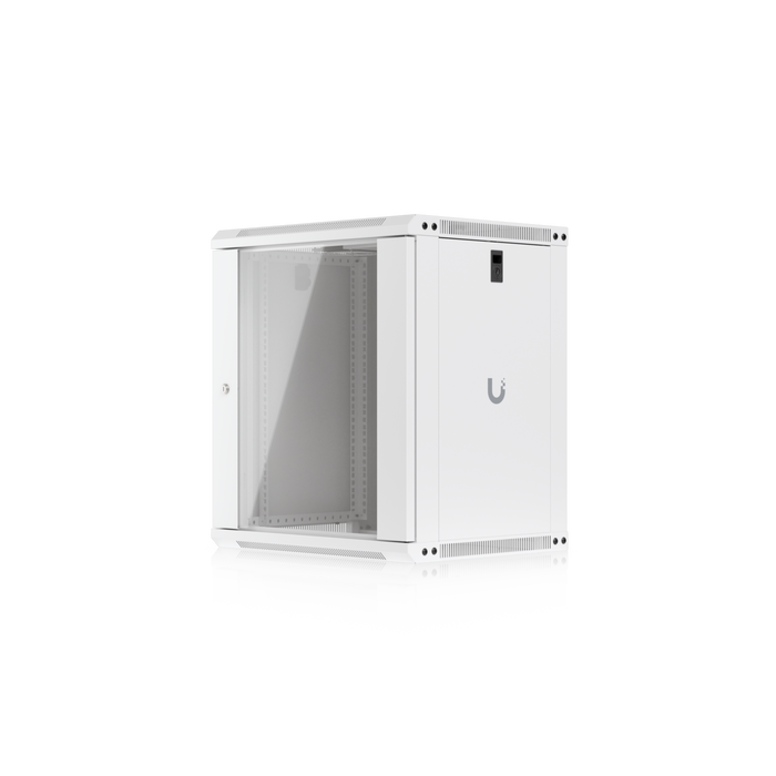 Ubiquiti UACC-Rack-12U-Wall-450-G 12U Wall-Mount Rack Cabinet Glass Door 450mm - official Ubiquiti image 3