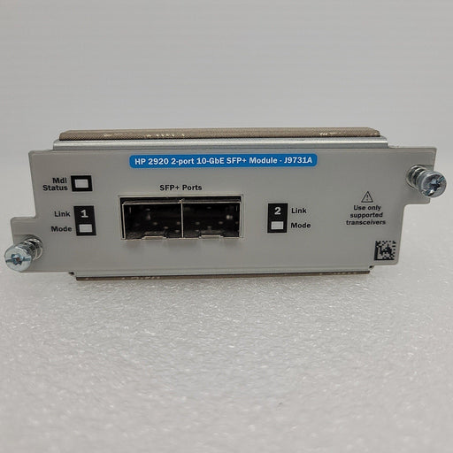 Aruba Hpe J9731A 2-Port Switch Module