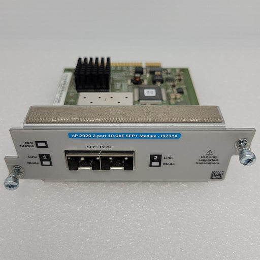 Aruba Hpe J9731A 2-Port Switch Module