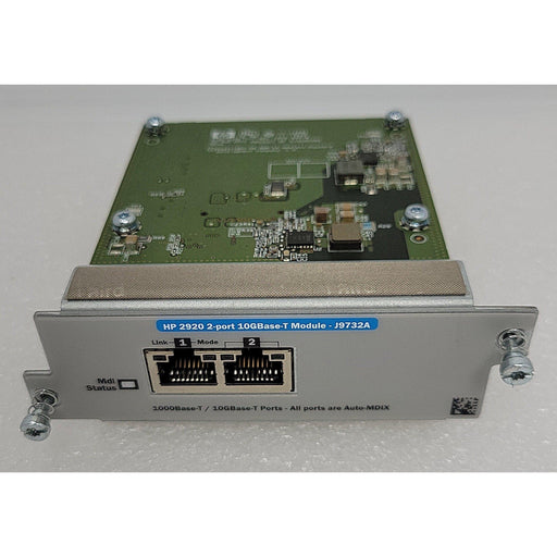 Aruba Hpe J9732A 2920 Series 2-Port Switch Module