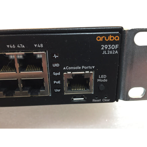 Aruba Hpe Jl262A 2930F Series 48-Port Poe+ Switch
